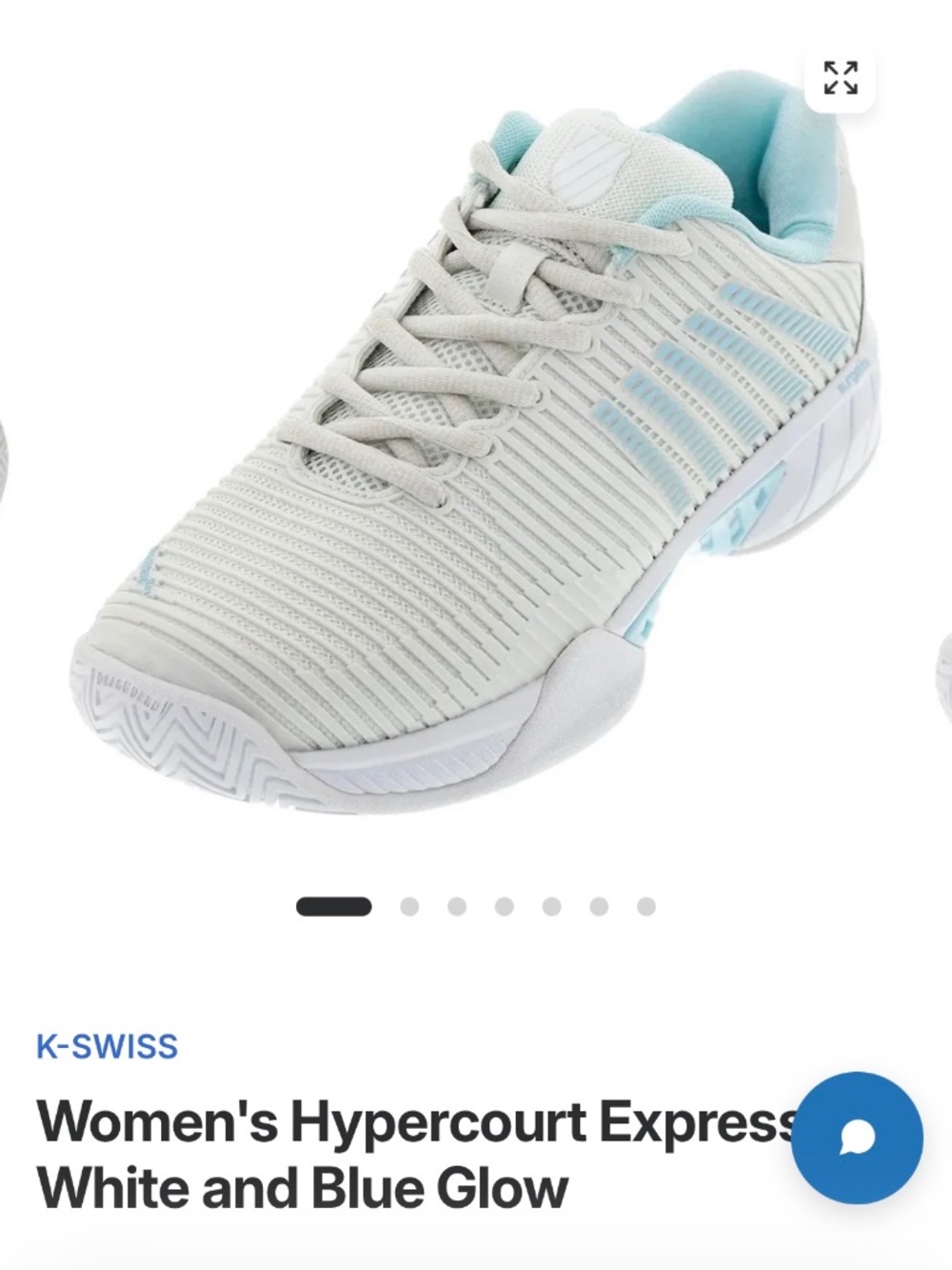 Womens KSwiss tennis shoe  - Hypercourt